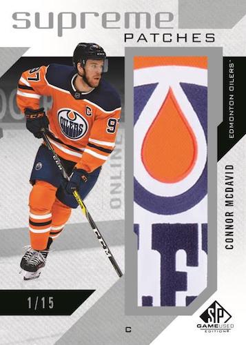 2021-22-SP-Game-Used-Hockey-Cards-Supreme-Patches-Connor-McDavid